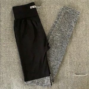 Two-tone Gymshark leggings XS